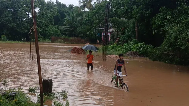 ଲଗାଣ ବର୍ଷାରେ ବୁଡ଼ିଲା ଭଦ୍ରକର ସହର ତଳି ଅଞ୍ଚଳ, କଲୋନିରେ ପଶିଲା ଡ୍ରେନ୍‌ର ମଇଳା ପାଣି