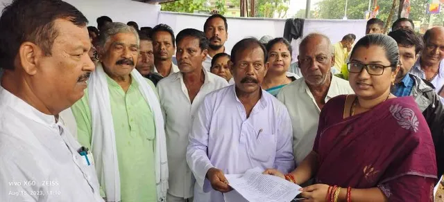 ୯ ଦଫା ଦାବିରେ ଖୋର୍ଦ୍ଧା ବ୍ଲକ କଂଗ୍ରେସର ବିକ୍ଷୋଭ