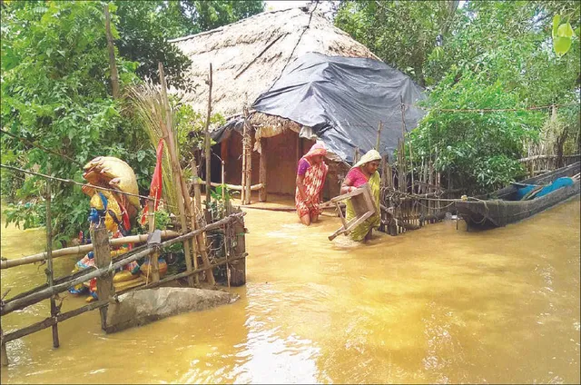 ବ୍ରାହ୍ମଣୀ ଓ ଖରସ୍ରୋତାରେ ବନ୍ୟା: ବରୀ, ରସୁଲପୁର, ବ୍ରହ୍ମବରଦାକୁ ବିପଦ