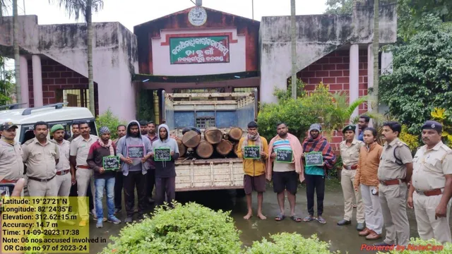 ଶାଗୁଆନ ଗଣ୍ଡି ଚୋରି ଉଦ୍ୟମ ବିଫଳ; ପିକ୍‌ଅପ୍ ଓ ବୋଲେରୋ ଜବତ, ୬ ଗିରଫ