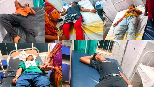 ବଜ୍ରପାତରେ ଶିକ୍ଷକଙ୍କ ସମେତ ୫ ଛାତ୍ରଛାତ୍ରୀ ଆହତ, ଜଣେ ଗୁରୁତର