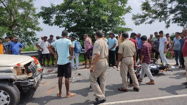 ବୋଲେରୋ ସହ ମୁହାଁମୁହିଁ ଧକ୍କାରେ ବାଇକ୍ ଚାଳକ ମୃତ