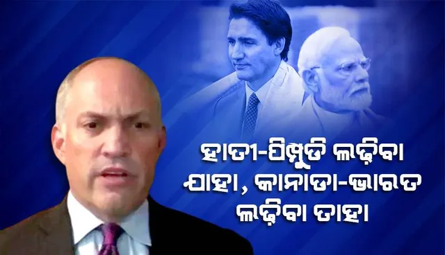 କାନାଡା-ଭାରତ ବିବାଦକୁ ‘ହାତୀ ସହିତ ପିମ୍ପୁଡି’ର ଲଢ଼େଇ ସଙ୍ଗେ ତୁଳନା କଲେ ପୂର୍ବତନ ପେଣ୍ଟାଗନ୍‌ ଅଧିକାରୀ