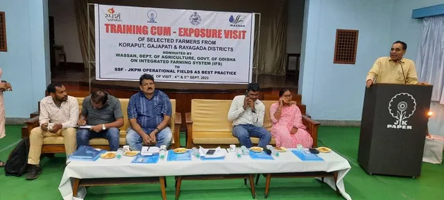 ରାଜ୍ୟସ୍ତରୀୟ ସମନ୍ବିତ କୃଷି ପ୍ରଶିକ୍ଷଣ ଓ କ୍ଷେତ୍ର ପରିଦର୍ଶନ କାର୍ଯ୍ୟକ୍ରମ