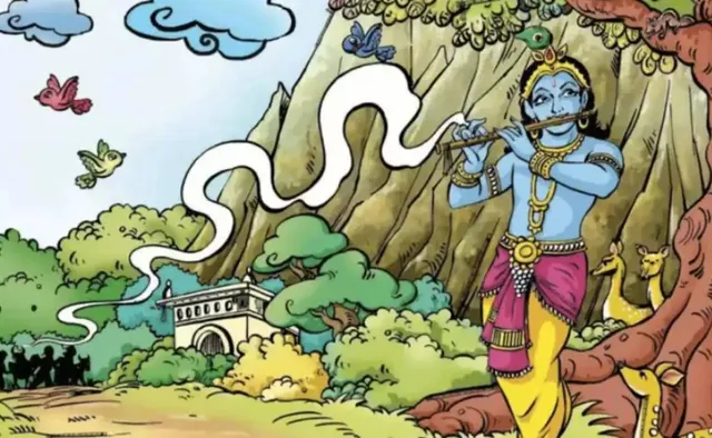 ଏହି ଫଟୋରେ ଲୁଚି ରହିଥିବା ୧୦ଟି ବଂଶୀକୁ ଖୋଜି ପାରିବେ କି?