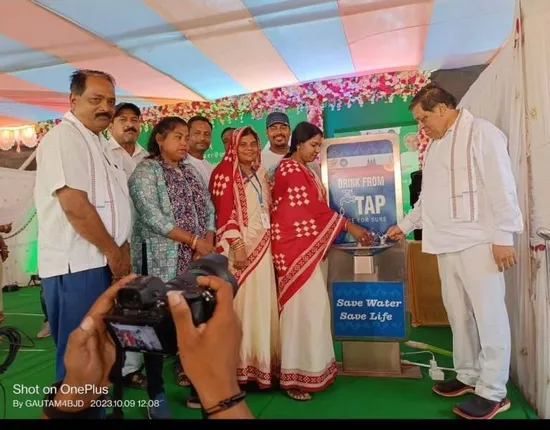 ପାଇପରୁ ଜଳ ସୁବିଧାରେ ମିଶିଲା ଖୋର୍ଦ୍ଧା