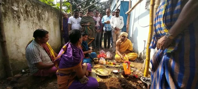 କାଳୀପୂଜା ଉତ୍ସବ ପାଇଁ ଶୁଭଖୁଣ୍ଟି ସ୍ଥାପନ