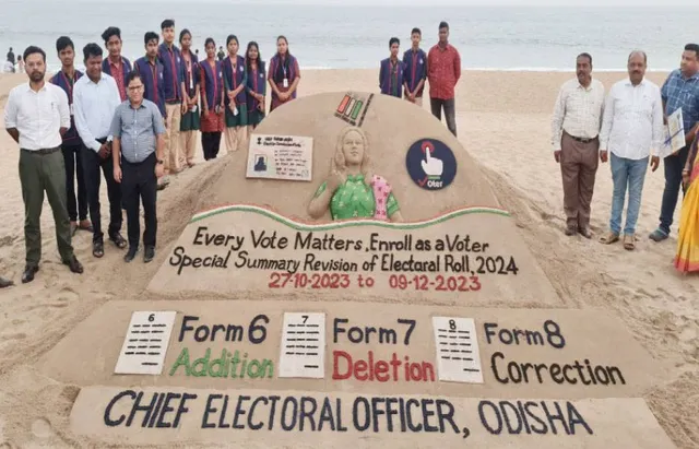 ବାଲୁକା କଳାରେ ଭୋଟର ତାଲିକା ସଂଶୋଧନ କାର୍ଯ୍ୟର ଶୁଭାରମ୍ଭ