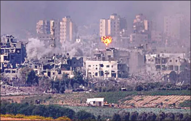 ନିର୍ଣ୍ଣାୟକ ଲଢ଼େଇରେ ଇସ୍ରାଏଲ: ଗାଜା ମୃତ୍ୟୁ ୭୭୦୦, ୧୫୦ ଭୂତଳ ଟାର୍ଗେଟ୍‌ ଉପରେ ଆକ୍ରମଣ
