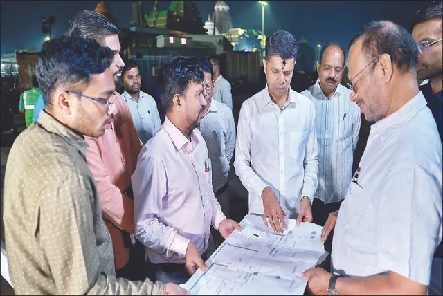 ଶ୍ରୀମନ୍ଦିର ପରିକ୍ରମା ପ୍ରକଳ୍ପ କାମ ସମୀକ୍ଷା କଲେ ୫-ଟି ଅଧ୍ୟକ୍ଷ: ଡିସେମ୍ବର ୧୫ ସୁଦ୍ଧା କାମ ସାର