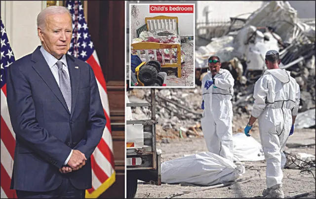 ଆତଙ୍କବାଦୀମାନେ ଶିଶୁଙ୍କ ମୁଣ୍ଡକାଟ କରିବାର ଫଟୋ ମୁଁ ଦେଖିଛି: ବାଇଡେନ୍‌