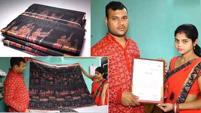 ଦୀପାବଳି ପାଇଁ ସ୍ବତନ୍ତ୍ର ପାଟଶାଢ଼ି ବୁଣି ଚର୍ଚ୍ଚ।ରେ ଯୁବ ବାନ୍ଧଶିଳ୍ପୀ ଓ ବୁଣାକାର ମନୋଜ ମେହେର