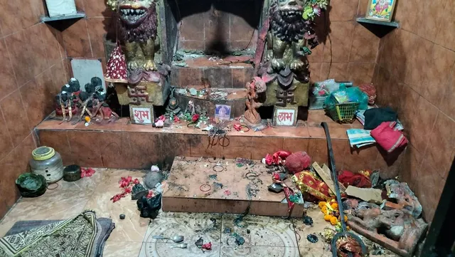 କୁଚିଣ୍ଡାରେ ଅଭାବନୀୟ କାଣ୍ଡ: କାଳୀମନ୍ଦିରରେ ପଶି ମା’ଙ୍କ ବିଗ୍ରହ ଭାଙ୍ଗିଲେ, ଅଭିଯୁକ୍ତ ଯୁବକ ଗିରଫ