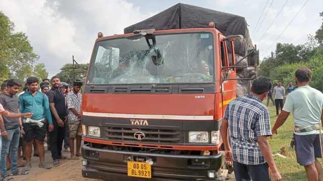 ଗୋମାଂସ ବୋଝେଇ ଟ୍ରକ୍ ଜବତ