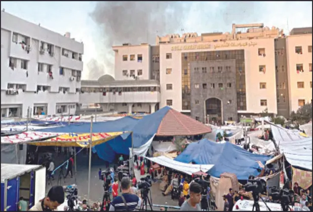 ହସ୍ପିଟାଲ୍‌ ଉପରେ ଆକ୍ରମଣକୁ ଜାତିସଂଘର ନିନ୍ଦା: ଇସ୍ରାଏଲ୍‌ ଟାର୍ଗେଟ୍‌ରେ ଗାଜାର ସର୍ବବୃହତ୍‌ ହସ୍ପିଟାଲ୍‌