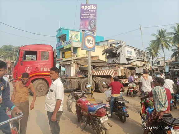 ବୈଦ୍ୟେଶ୍ବର-ବାଙ୍କୀ ସଡ଼କ ନିର୍ମାଣରେ ବାଧକ ଜବରଦଖଲ