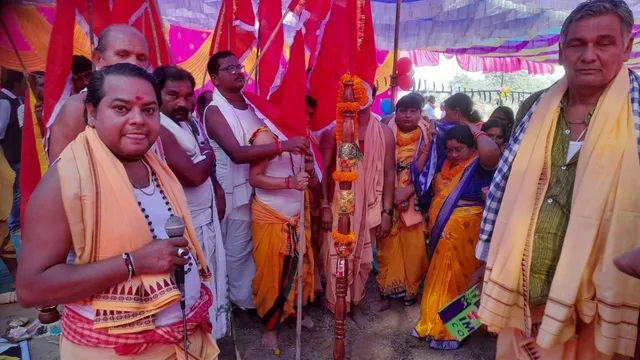 ଭବ୍ୟ ମହାଲକ୍ଷ୍ମୀ ମନ୍ଦିର ନିର୍ମାଣ ପାଇଁ ଶୁଭସ୍ତମ୍ଭ ସ୍ଥାପନ ଓ ଭୂମିପୂଜନ, ୩ କୋଟି ଟଙ୍କା ଖର୍ଚ୍ଚ ଆକଳନ