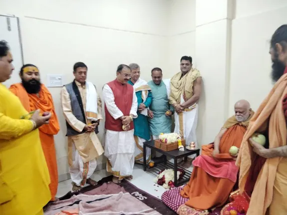 ଶ୍ରୀମନ୍ଦିର ପରିକ୍ରମା ପ୍ରକଳ୍ପର ପ୍ରତିଷ୍ଠା ପୂଜା ଓ ଲୋକାର୍ପଣ: ଜଗତଗୁରୁ ଶଙ୍କରାଚାର୍ଯ୍ୟ ନିଶ୍ଚଳାନନ୍ଦ ସରସ୍ବତୀ ମହାରାଜଙ୍କୁ ଦିଆଗଲା ନିମନ୍ତ୍ରଣ