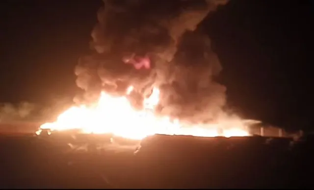 ନିଆଁରେ ପୋଡ଼ିଗଲା ଲକ୍ଷାଧିକ ଟଙ୍କାର ପିଭିସି ପାଇପ୍‌