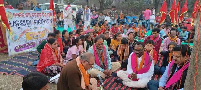 ବିଶ୍ୱ ପ୍ରସିଦ୍ଧ ଧନୁଯାତ୍ରା ପାଇଁ ଗୋପପୁର କଦମ୍ବ ପଡ଼ିଆରେ ଶୁଭସ୍ଥମ୍ଭ ସ୍ଥାପନ