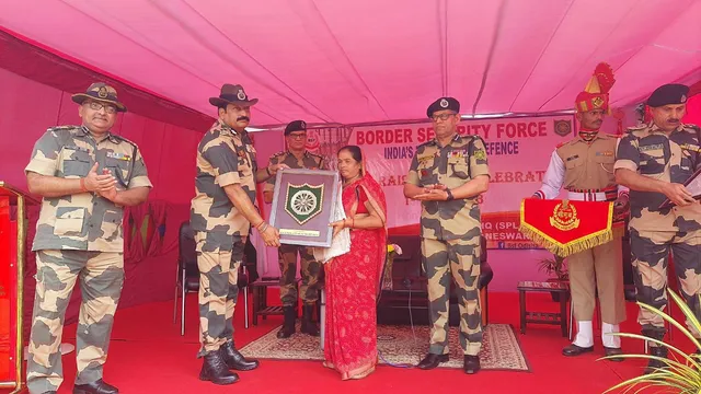 ୫୯ ତମ ବିଏସ୍ଏଫ୍ ପ୍ରତିଷ୍ଠା ଦିବସ ପାଳିତ