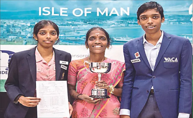 ଇତିହାସ ର‌ଚିଲେ ବୈଶାଳୀ, ପ୍ରଜ୍ଞାନନ୍ଦ