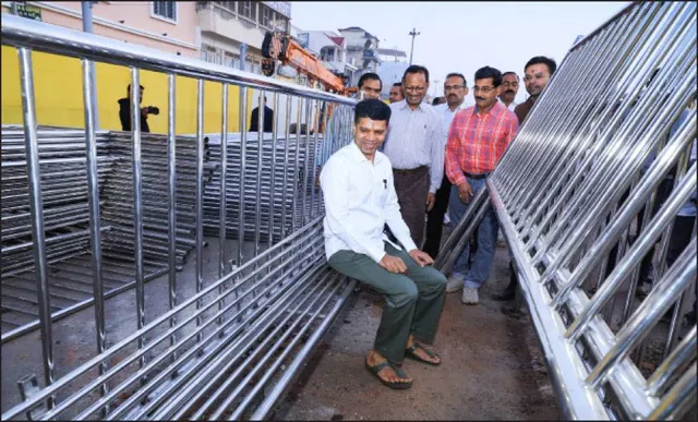 ପରିକ୍ରମା ପ୍ରକଳ୍ପ ଅନୁଧ୍ୟାନ କଲେ ୫-ଟି ଅଧ୍ୟକ୍ଷ: ନିର୍ମାଣାଧୀନ ଶୀତତାପ ନିୟନ୍ତ୍ରିତ ସେଡ୍‌ ବୁଲିଲେ