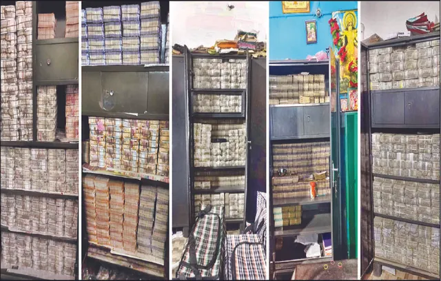 ଟଙ୍କା ଗଣିଗଣି ମେସିନ୍ ଅଚଳ: ଜବତ ହେଲା ଆଉ ୩୭ କୋଟି