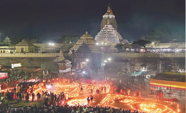 ଶ୍ରୀମନ୍ଦିରରେ ସରିଲା ଦେବ ଦୀପାବଳି