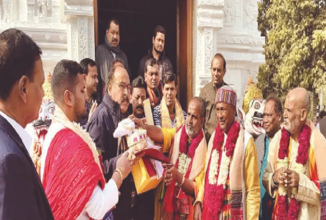 ପରିକ୍ରମା ପ୍ରକଳ୍ପ ଲୋକାର୍ପଣ ଉତ୍ସବ: ୩ୟ ଦିନରେ ବିଭିନ୍ନ ମନ୍ଦିରରେ ପହଞ୍ଚିଲା ନିମନ୍ତ୍ରଣପତ୍ର