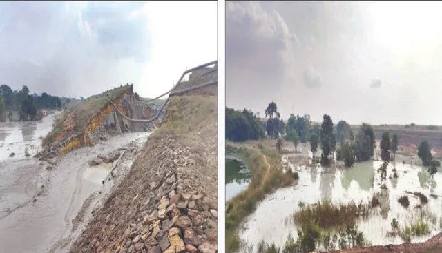 ଯୁଦ୍ଧକାଳୀନ ଭିତ୍ତିରେ ପାଉଁଶ ପୋଖରୀ ହିଡ଼ ମରାମତି କାମ ଜାରି