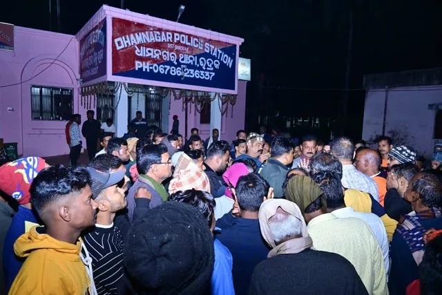 ବିକଶିତ ଭାରତ ସଂକଳ୍ପ ରଥକୁ ଭଙ୍ଗାରୁଜା: ଥାନା ସମ୍ମୁଖରେ ବିଜେପିର ପ୍ରତିବାଦ