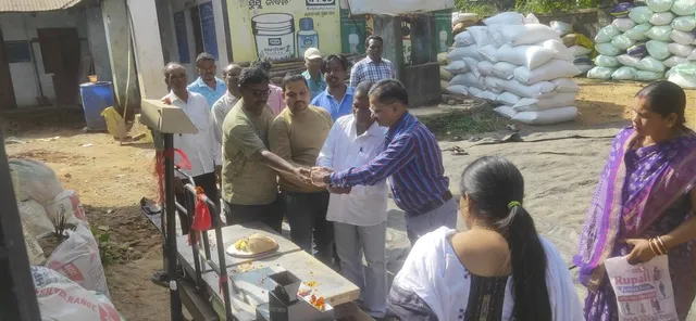 ଘୁମୁସର ଉଦୟଗିରି ଲ୍ୟାମ୍ପରେ ଧାନମଣ୍ଡି ଶୁଭାରମ୍ଭ