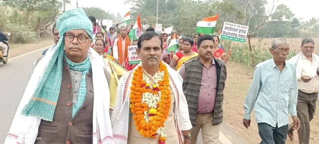 ନବନିର୍ମାଣର କର୍ପୋରେଟ ସଂଗ୍ରାମ ଆରମ୍ଭ; ଅଦାନୀ ବିରୋଧୀ ପଦଯତ୍ରା