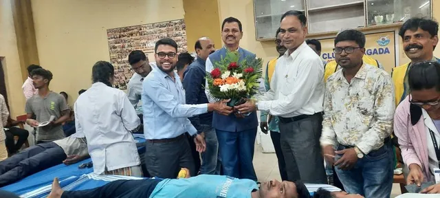 ଜାତୀୟ ଯୁବ ଦିବସ: ସ୍ବେଚ୍ଛାକୃତ ରକ୍ତଦାନ ଶିବିର, ୧୩୦ ୟୁନିଟ ରକ୍ତ ସଂଗ୍ରହ