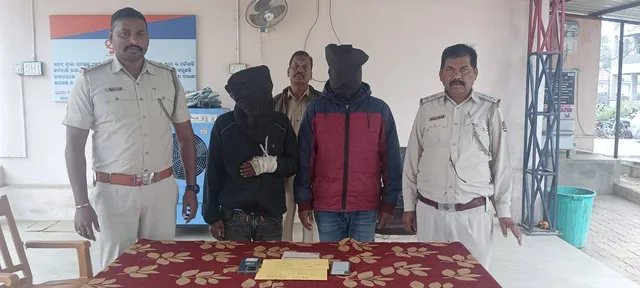 ୫ ଗ୍ରାମ ବ୍ରାଉନସୁଗର ଜବତ, ୨ ଗିରଫ