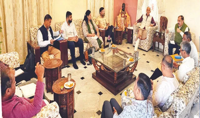 ଶ୍ରୀମନ୍ଦିର ପରିକ୍ରମା ପ୍ରକଳ୍ପ ଲୋକାର୍ପଣ ଉପରେ ଗଜପତିଙ୍କ ବୈଠକ: ପ୍ରତି ଘରେ ପତିତପାବନ ଧ୍ବଜା, ପୂର୍ଣ୍ଣକୁମ୍ଭ