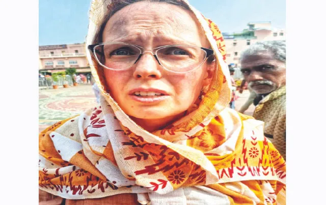 ଶ୍ରୀମନ୍ଦିରରେ ବିଦେଶିନୀ