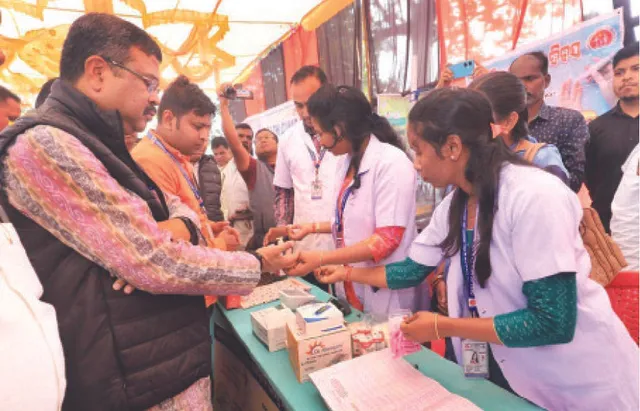 ସମ୍ବଲପୁର ମହୁଲପାଲିରେ ‘ବିକଶିତ ଭାରତ ସଂକଳ୍ପ ଯାତ୍ରା’ରେ କେନ୍ଦ୍ରମନ୍ତ୍ରୀ