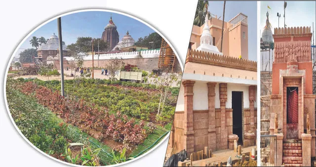 ଶ୍ରୀମନ୍ଦିର ଚୌହଦୀର ସୌନ୍ଦର୍ଯ୍ୟୀକରଣ, ଝଲସୁଛି ମଠ