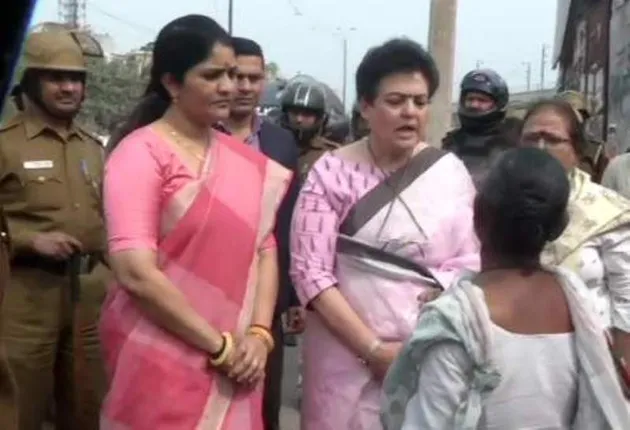 ସନ୍ଦେଶଖାଲି ଗସ୍ତ କରିବା ପରେ ପଶ୍ଚିମବଙ୍ଗରେ ରାଷ୍ଟ୍ରପତି ଶାସନ ଲାଗୁ କରିବାକୁ ଦାବି କଲେ ଜାତୀୟ ମହିଳା କମିଶନ ମୁଖ୍ୟ