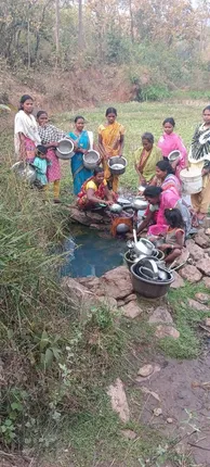 ଚିଡିପଦର ଗ୍ରାମବାସୀଙ୍କୁ ଚୁଆ ପାଣି ଭରସା