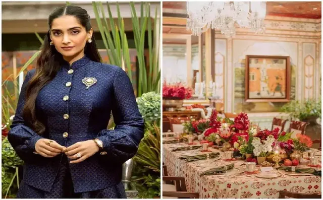 ସୋନମଙ୍କ ଘର କେଉଁ ରାଜପ୍ରସାଦଠାରୁ କମ୍‌ ନୁହେଁ; ୧୭୩ କୋଟିର ଘ‌ରର ପ୍ରବେଶ ଦ୍ବାରରେ ଅଛନ୍ତି ନନ୍ଦୀ