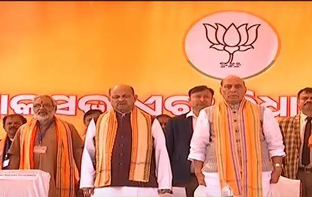 ନବରଙ୍ଗପୁରରେ ପହଞ୍ଚିଲେ କେନ୍ଦ୍ର ପ୍ରତିରକ୍ଷା ମନ୍ତ୍ରୀ ରାଜନାଥ ସିଂହ