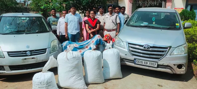 ୬୨ କେଜି ଗଞ୍ଜେଇ ଜବତ, ୪ ଗିରଫ