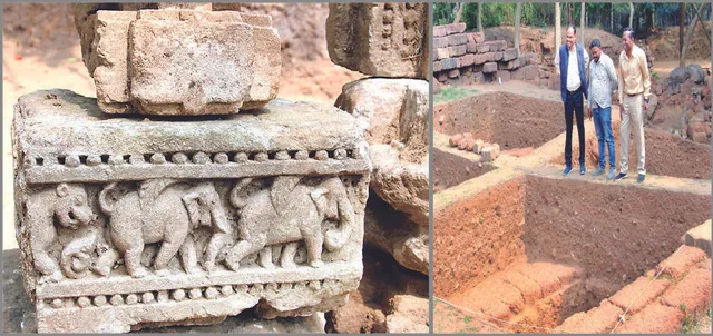 ଐତିହାସିକ ବାରବାଟୀ ଦୁର୍ଗର ଖନନ: ମିଳିଲା ମଧ୍ୟଯୁଗୀୟ ଭବ୍ୟ ମନ୍ଦିରର ପ୍ରମାଣ