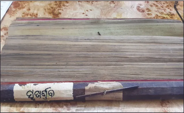 ତାଳପତ୍ରରେ ରହିଗଲା ରାଜାଙ୍କ ‘ସ୍ମୃତ୍ୟର୍ଣ୍ଣବ’