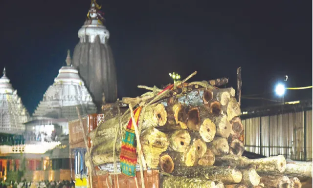 ପୁରୀରେ ପହଞ୍ଚିଲା ପ୍ରଥମ ପର୍ଯ୍ୟାୟ ରଥକାଠ