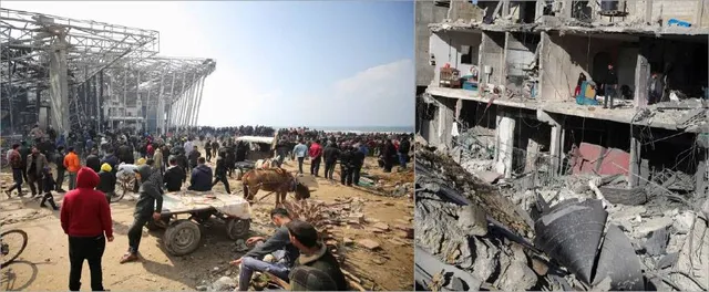 ଗାଜାରେ ବିମାନରୁ ବୋମାମାଡ଼: ୪୦ ମୃତ ୧୦୦ ଆହତ