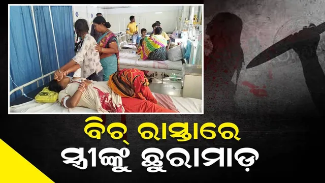 ପରକୀୟା ପ୍ରୀତି ସନ୍ଦେହ: ସ୍ୱାମୀର ଛୁରାମାଡ଼ରେ ସ୍ତ୍ରୀ ଗୁରୁତର, ଅଭିଯୁକ୍ତ ଫେରାର